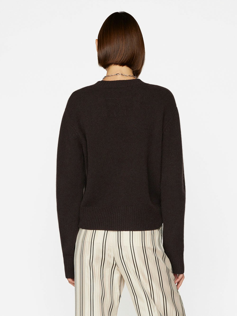 sweater back view